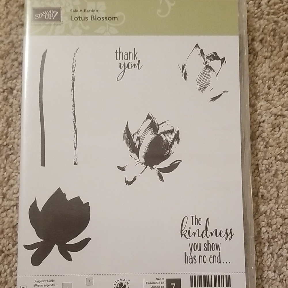 Stampin' Up! Lotus Blossom Stamp Set